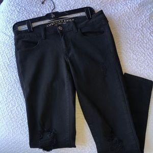 America Eagle Black Jegging